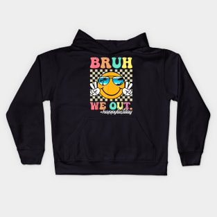 bruh we out teachers IIV Kids Hoodie